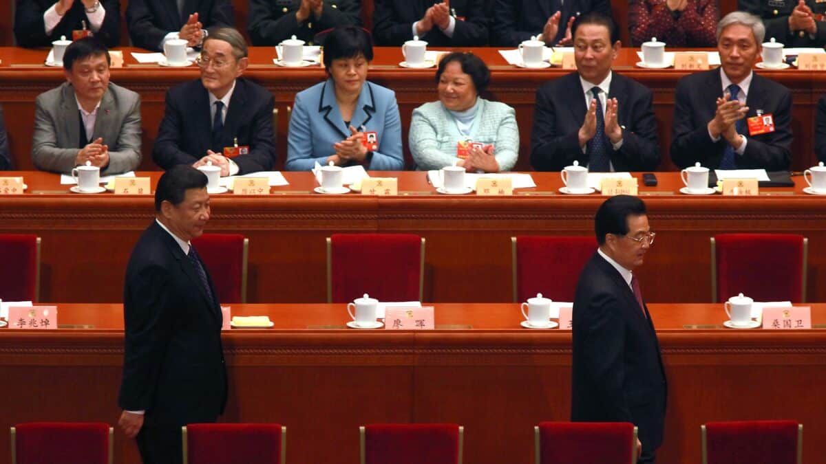 Hu Jintao abandona a la fuerza el Congreso del Partido Comunista