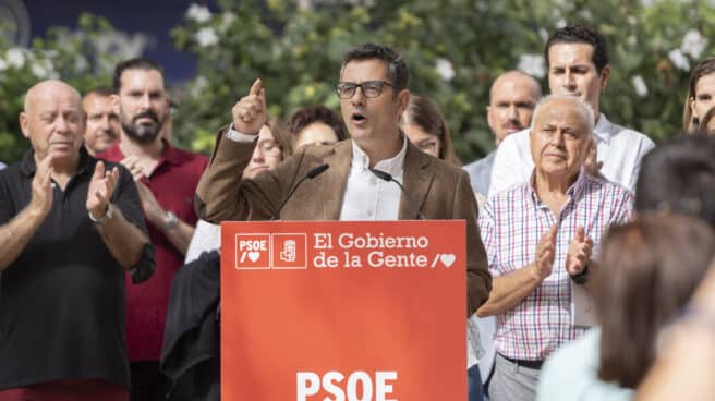 Bolaños y Ximo Puig participan con militantes en el acto 'Justicia social contra la inflación'