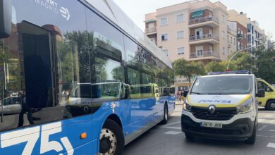 Muere un hombre de 85 años atropellado por un autobús en Madrid
