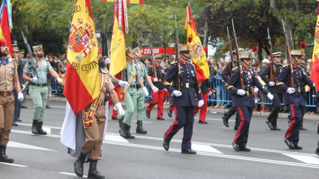 Desfile del 12 de Octubre, Día de la Hispanidad.