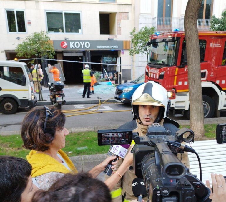 Siete personas heridas en una explosión en un restaurante de Tarragona