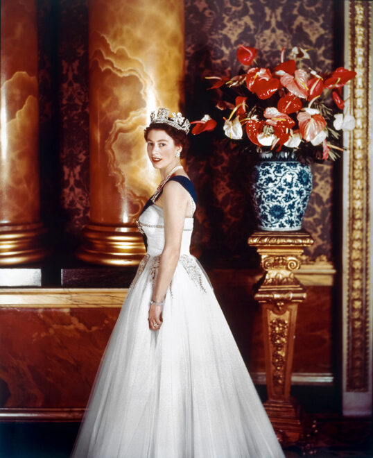 Retrato de la reina realizado por Cecil Beaton