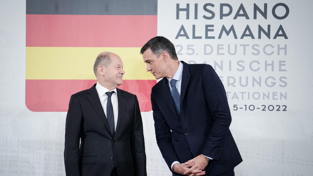 Scholz y Sánchez en la XXV cumbre bilateral en La Coruña
