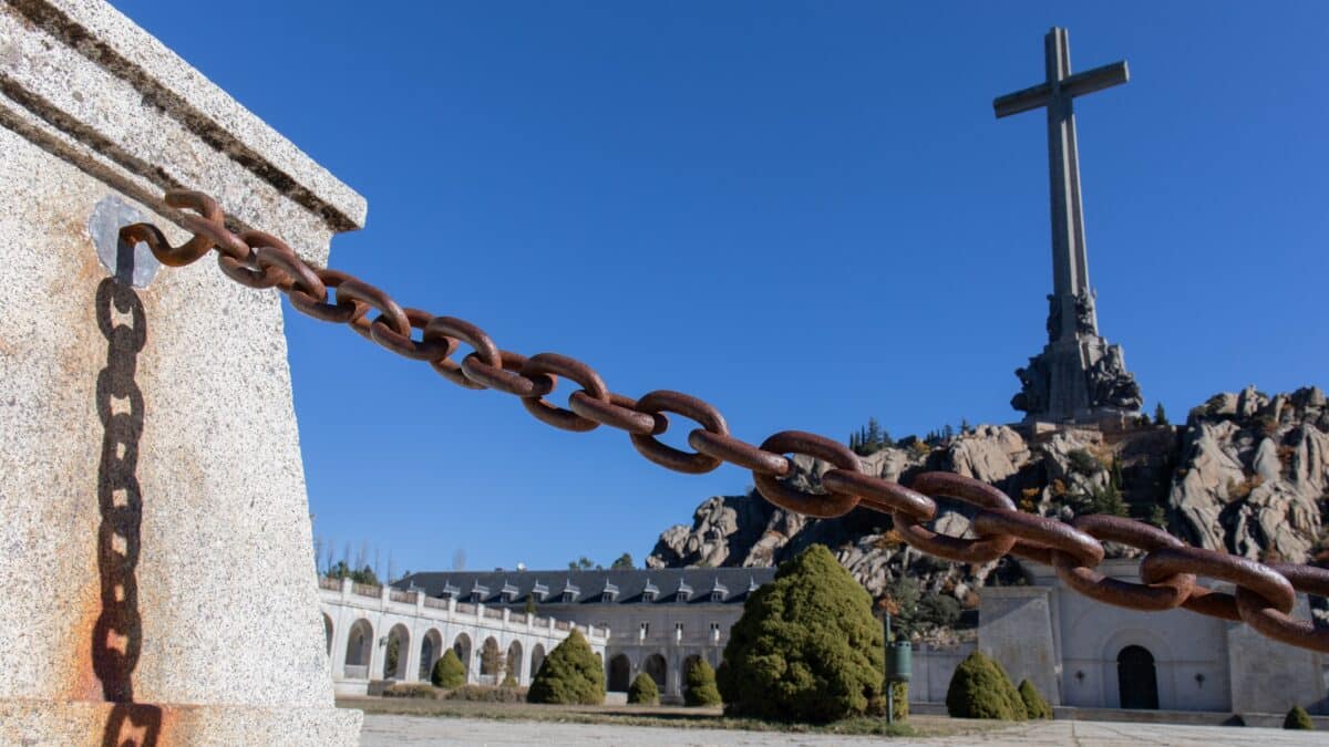 Complejo monumental del Valle de los Caídos, al pie de la sierra madrileña de Guadarrama.