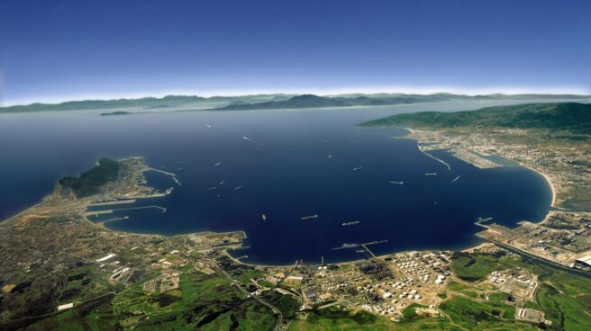 Bahía de Algeciras, donde ha puesto un corredor de hidrógeno verde La bahía de Algeciras
