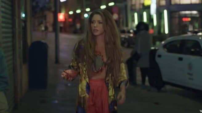 Shakira, en un fotograma de su videoclip 'Monotonía'.