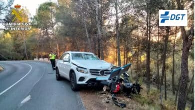 Un motorista muere tras ser arrollado por una mujer que triplicaba la tasa de alcoholemia con sus dos hijos en el coche