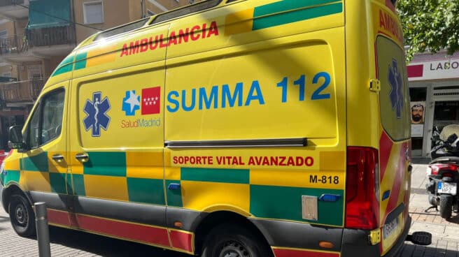 Ambulancia del SUMMA.