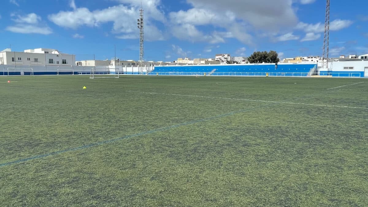 Campo de Fútbol de Arrecife, Lanzarote.