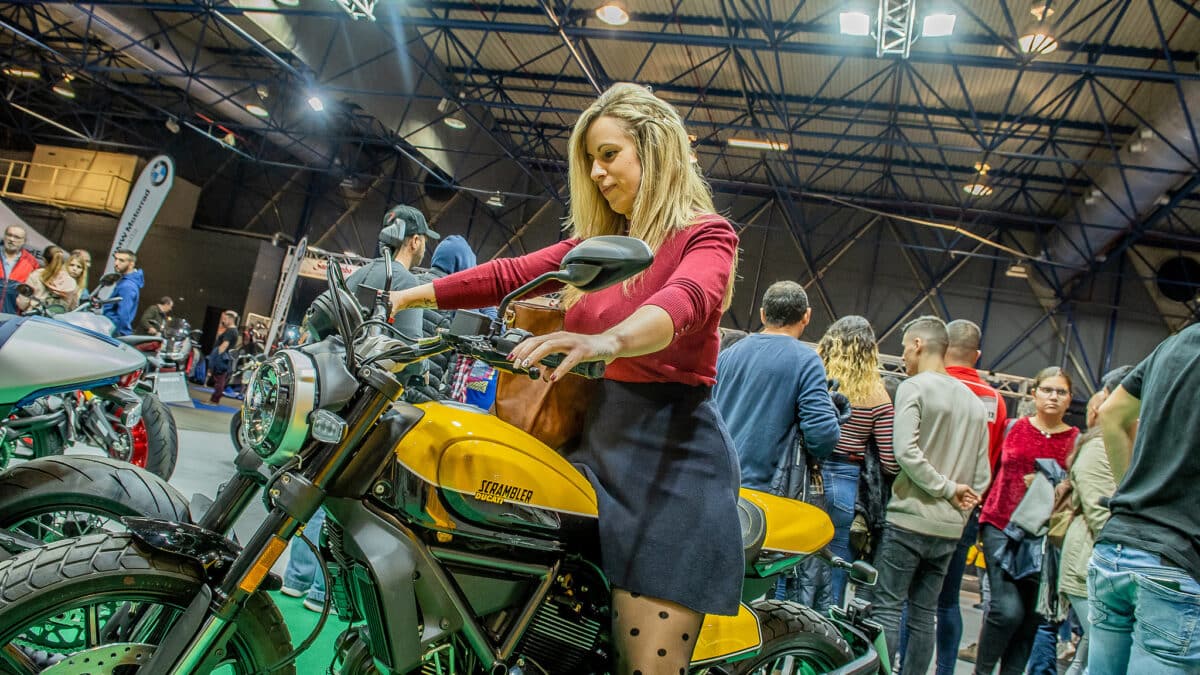 Salón de la moto y de la bici de Valencia.