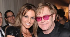 ¿Qué hace Elton John con Britney Spears?
