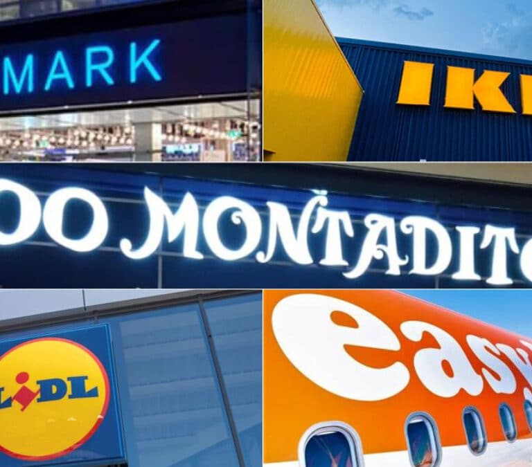 Según el Instituto Coordenadas, Primark, Ikea, LIDL, 100 Montaditos o easyJet "velan mejor por los ciudadanos que el Gobierno"
