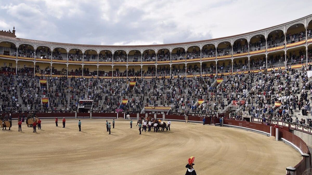 La plaza de toros de las Ventas.