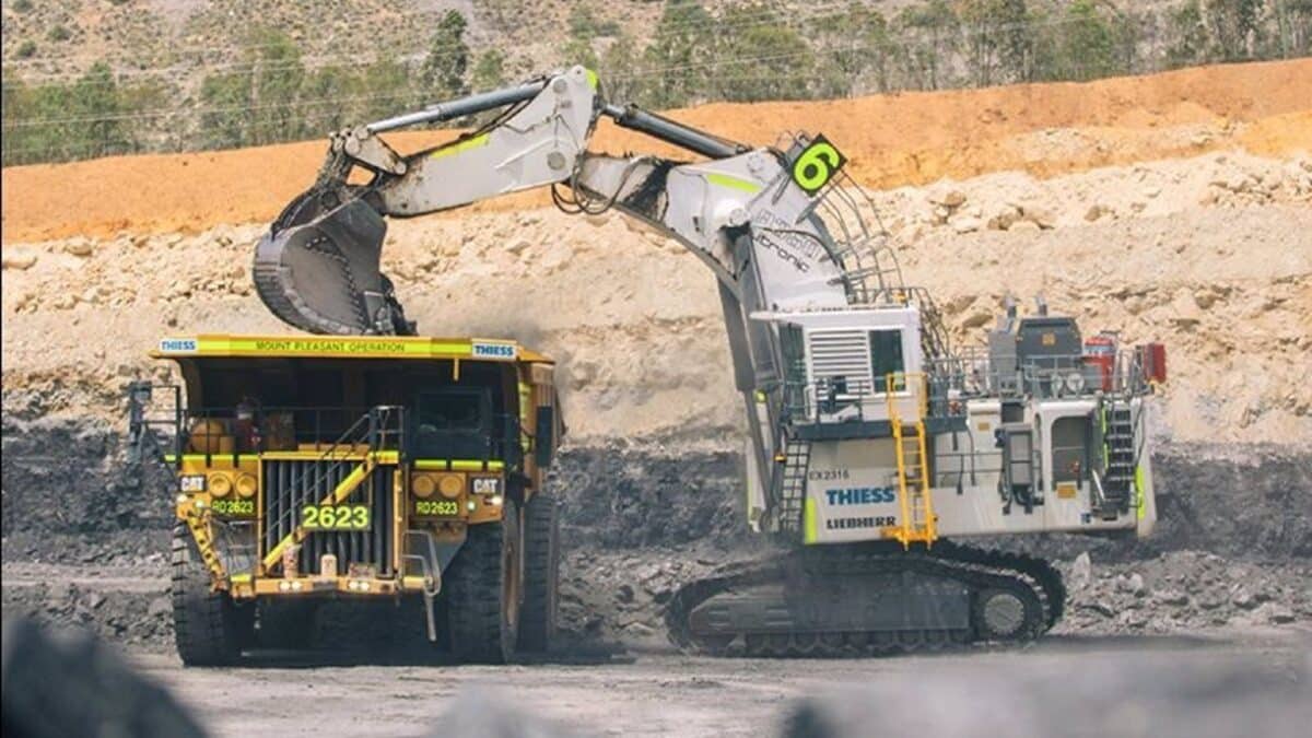 Operaciones mineras de Cimic en Australia, a través de su filial Thiess.