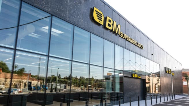 Supermercado de la cadena vasca BM en Galapagar. Supermercado de la cadena vasca BM en Galapagar.