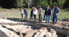 Encuentran un hórreo romano en un yacimiento de Sober (Galicia)