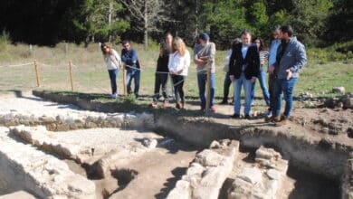 Encuentran un hórreo romano en un yacimiento de Sober (Galicia)