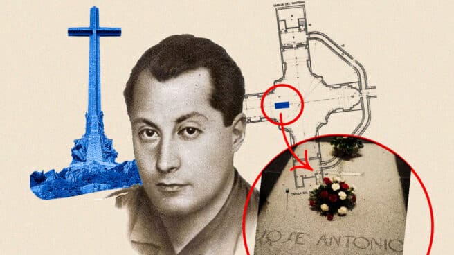 Imagen José Antonio Primo de Rivera Imagen José Antonio Primo de Rivera y la ubicación de su tumba en el valle de los caídos
