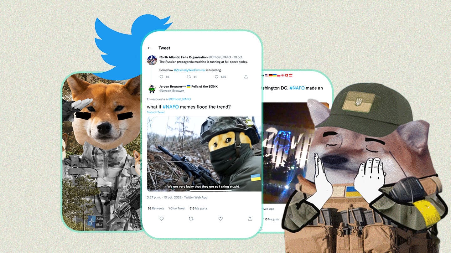 El humor como arma de destrucción masiva: los ucranianos ganan la guerra de los memes