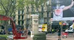 Lady Di, en la plaza Francesc Macià de Barcelona