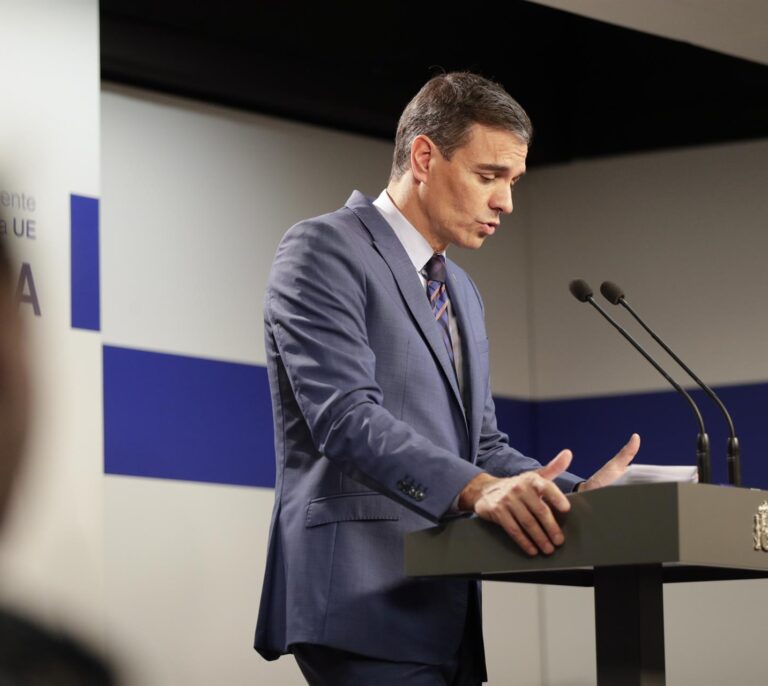 Sánchez asegura que no cuenta con los apoyos suficientes para reformar el delito de sedición