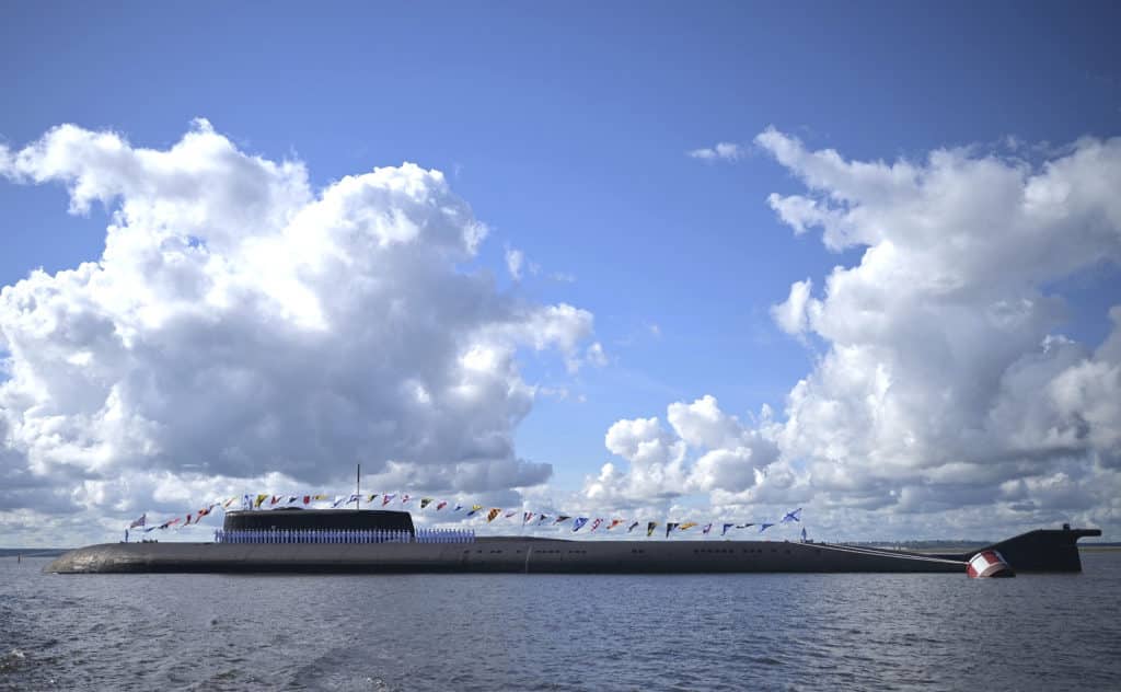 El submarino nuclear ruso 'K-329 Belgorod