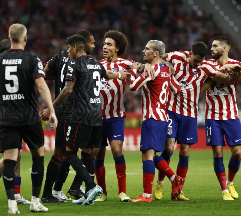 El Atlético de Madrid también queda fuera de la Champions League tras un final insólito en el Metropolitano