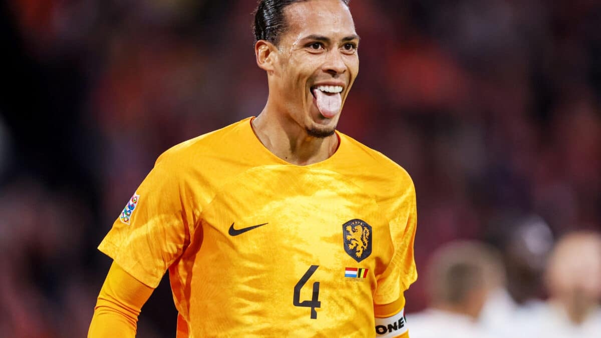 El defensa Virgil Van Dijk, en un partido con Holanda en la UEFA Nations League.