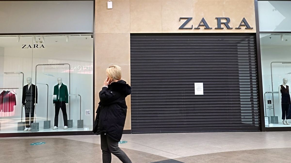 Tienda de Zara en Moscú.