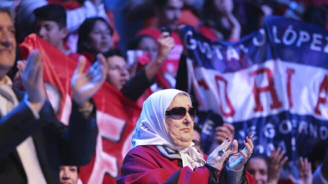 Hebe de Bonafini, presidenta de Madres de Plaza de Mayo.