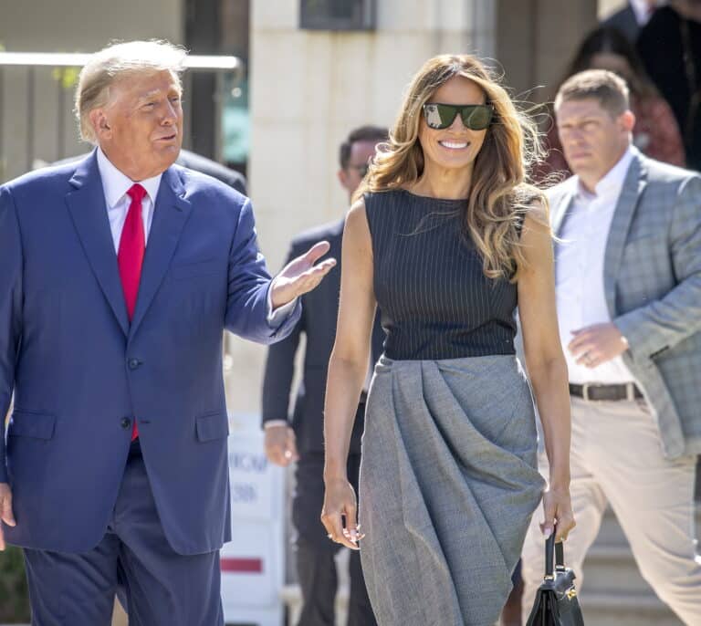 Los Trump tras la Casa Blanca: mansiones, una boda y un funeral