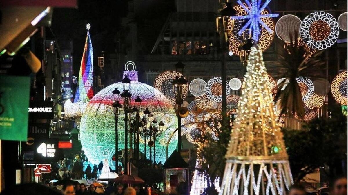 Vigo enciende su Navidad