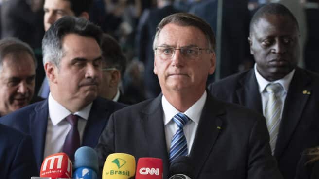 Bolsonaro habla tras las elecciones en Brasil. Bolsonaro habla tras las elecciones en Brasil.