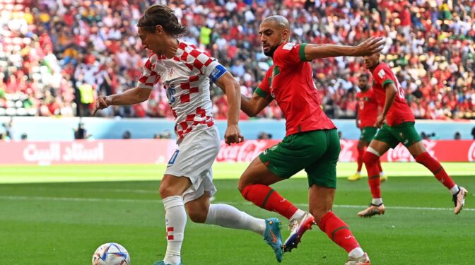 Modric sólo no le basta a Croacia para pasar del empate con Marruecos