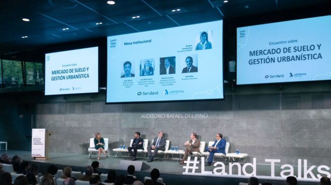 Las inmobiliarias piden seguridad jurídica como base para impulsar el mercado del suelo y la gestión urbanística Foto del evento Land Talks, organizado por Serviland y Asprima
