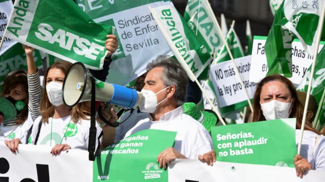 El presidente del sindicato Satse, Manuel Cascos. El presidente del sindicato Satse, Manuel Cascos.