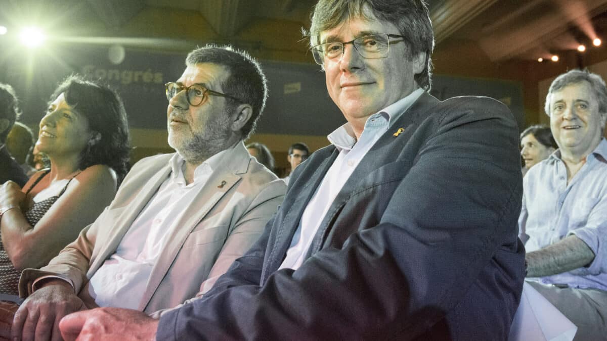 Carles Puigdemont, en Argelès-sur-Mer (Francia).