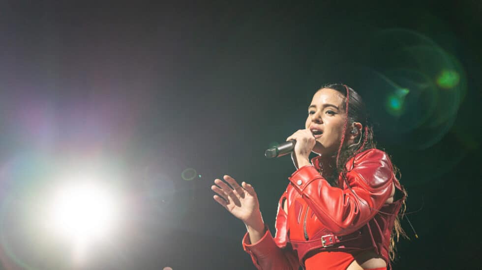 La cantante Rosalía actúa dentro de su gira ‘Motomami Tour’ en Barcelona