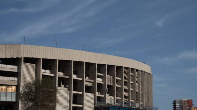 Vista del Camp Nou, a 24 de octubre de 2022, en Barcelona, Catalunya (España).