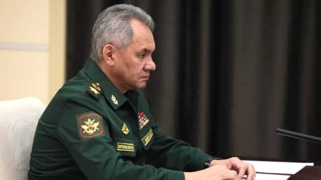 El ministro de defensa rusa Sergei Shoigu