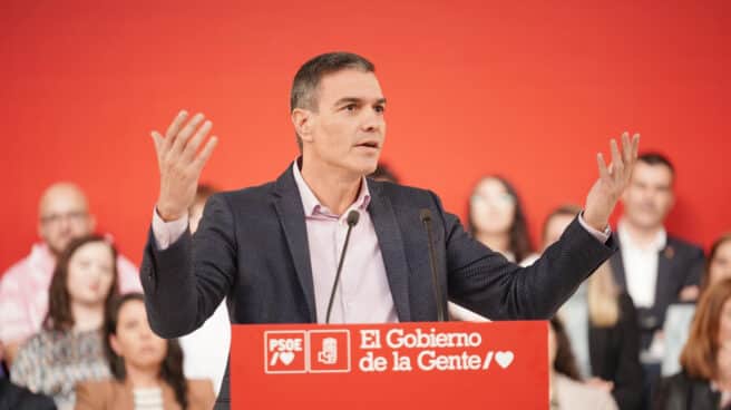 Guerra de relatos en torno a la reforma del delito de sedición El secretario general del PSOE y presidente del Gobierno, Pedro Sánchez, interviene en un acto en Vitoria-Gasteiz