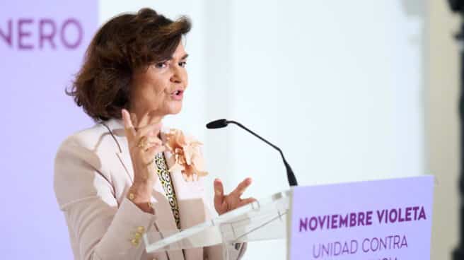 Carmen Calvo inaugura unas jornadas sobre violencia de género en Santander