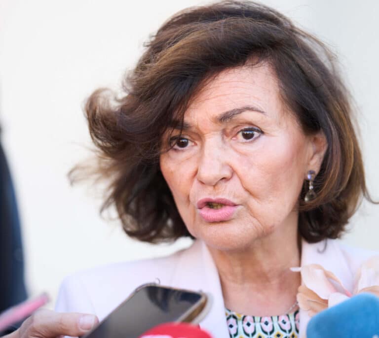 Carmen Calvo, sobre la 'Ley Montero': "Es un problema verdaderamente preocupante"