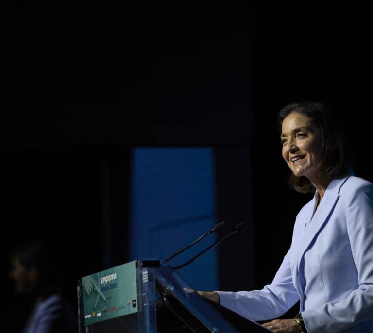 Maroto seguirá de ministra hasta la primavera y avanza un primer eje de su campaña: "Un Madrid inclusivo y feminista"