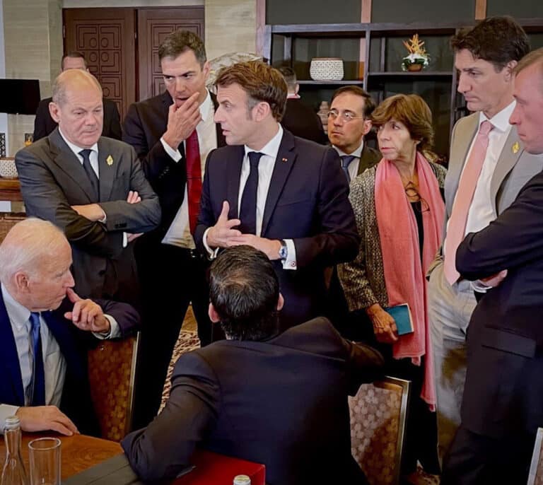 La declaración final del G20 escenifica la división: "La mayoría condenamos con firmeza esta guerra"