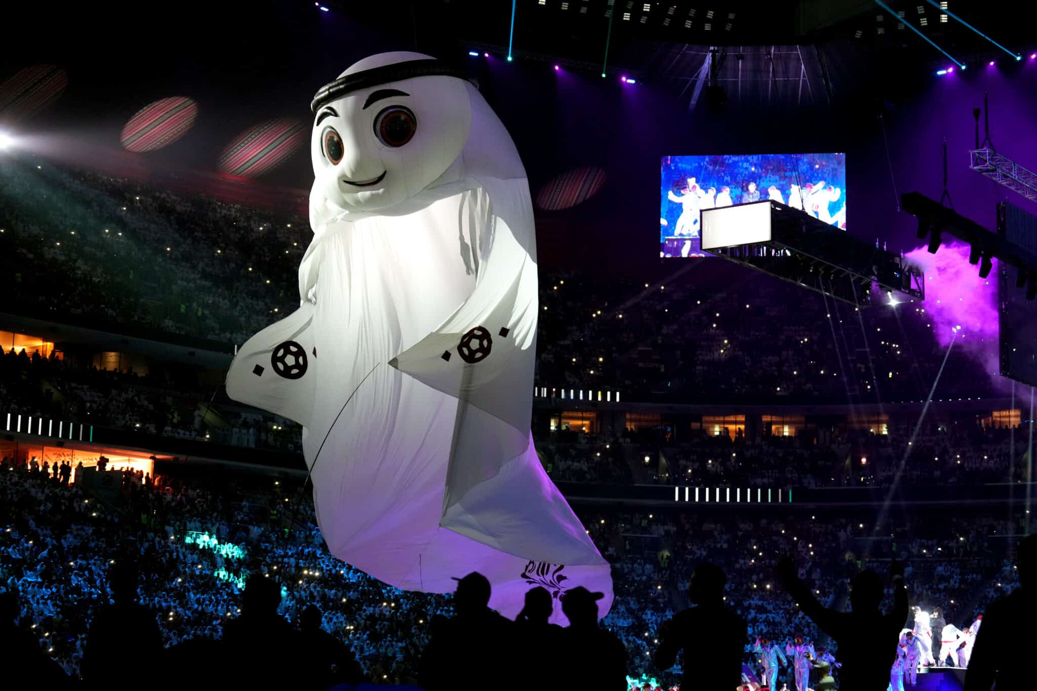 Laeeb, la mascota del Mundial de Qatar.