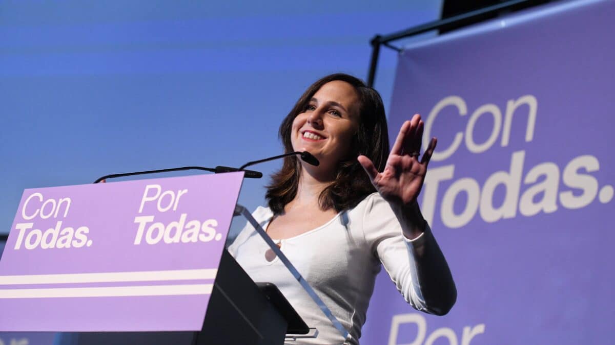 La secretaria general de Podemos y ministra de Derechos Sociales y Agenda 2030, Ione Belarra