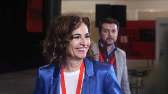 Presión fiscal España OCDE La ministra de Hacienda y Función Pública, María Jesús Montero, durante el XXVI Congreso de la Internacional Socialista en Madrid.