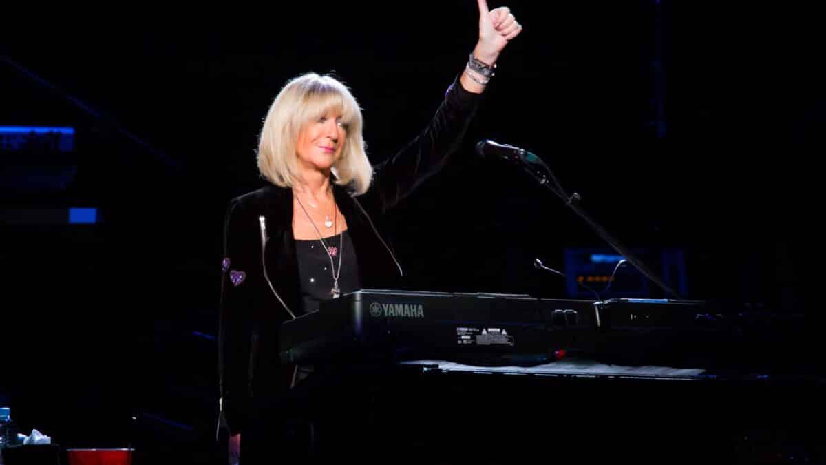 La vocalista y teclista de Fleetwood Mac, Christine McVie