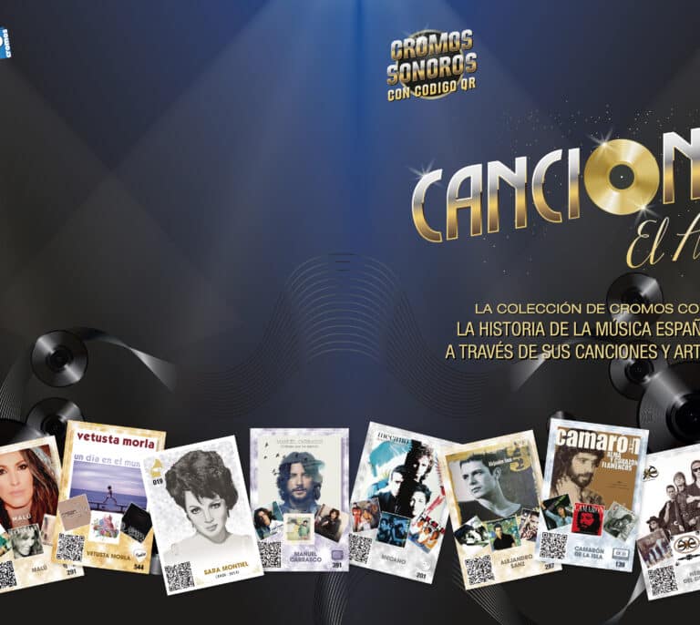 Canciones: 100 años de música española en un álbum... de cromos